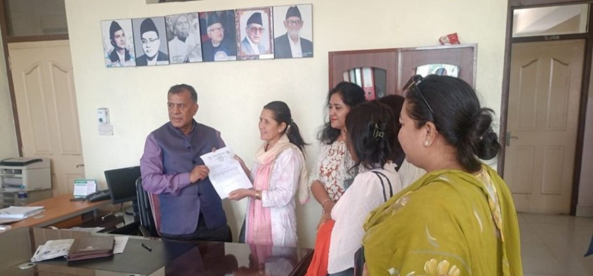 महिला संघका २० केन्द्रीय सदस्यद्वारा सामूहिक राजीनामा
