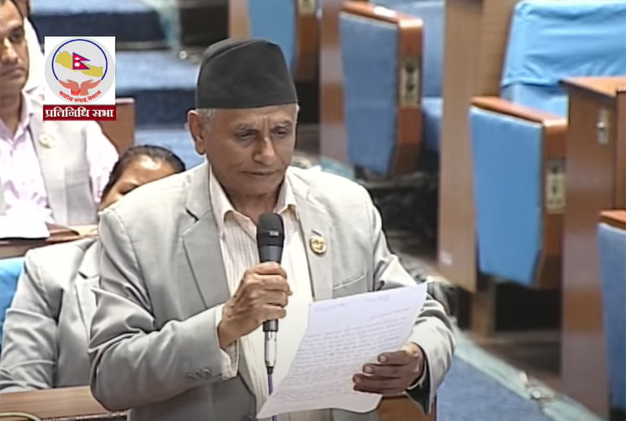 प्रतिनिधिसभा बैठक सुरू हुने बितिक्कै प्रतिपक्षी दलको बिरोध