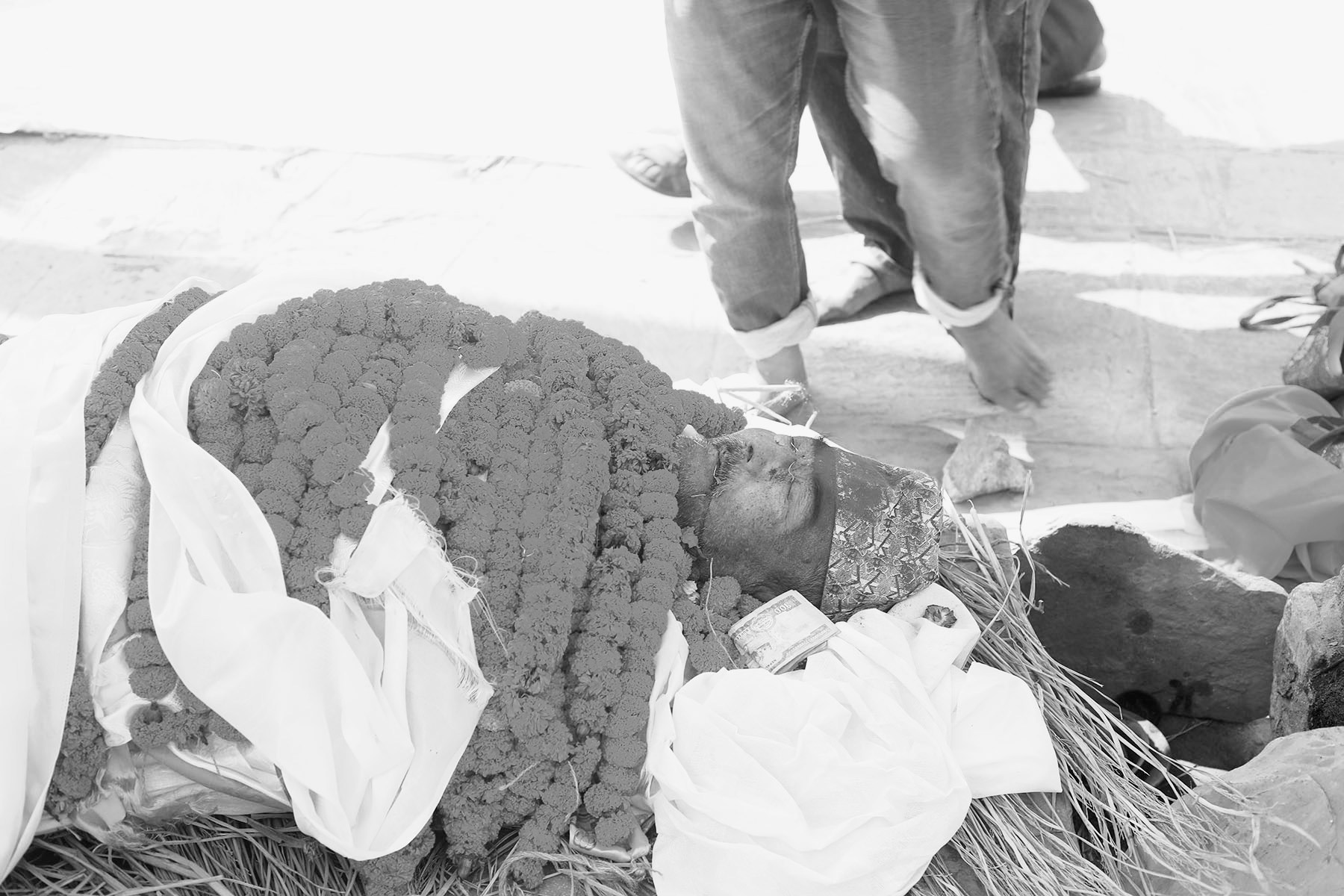 कांग्रेस नेता डङ्गोलको अन्त्येष्टि