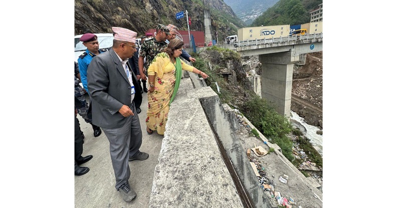 तातोपानी नाकालाई थप व्यवस्थित गर्न परराष्ट्रमन्त्रीको निर्देशन