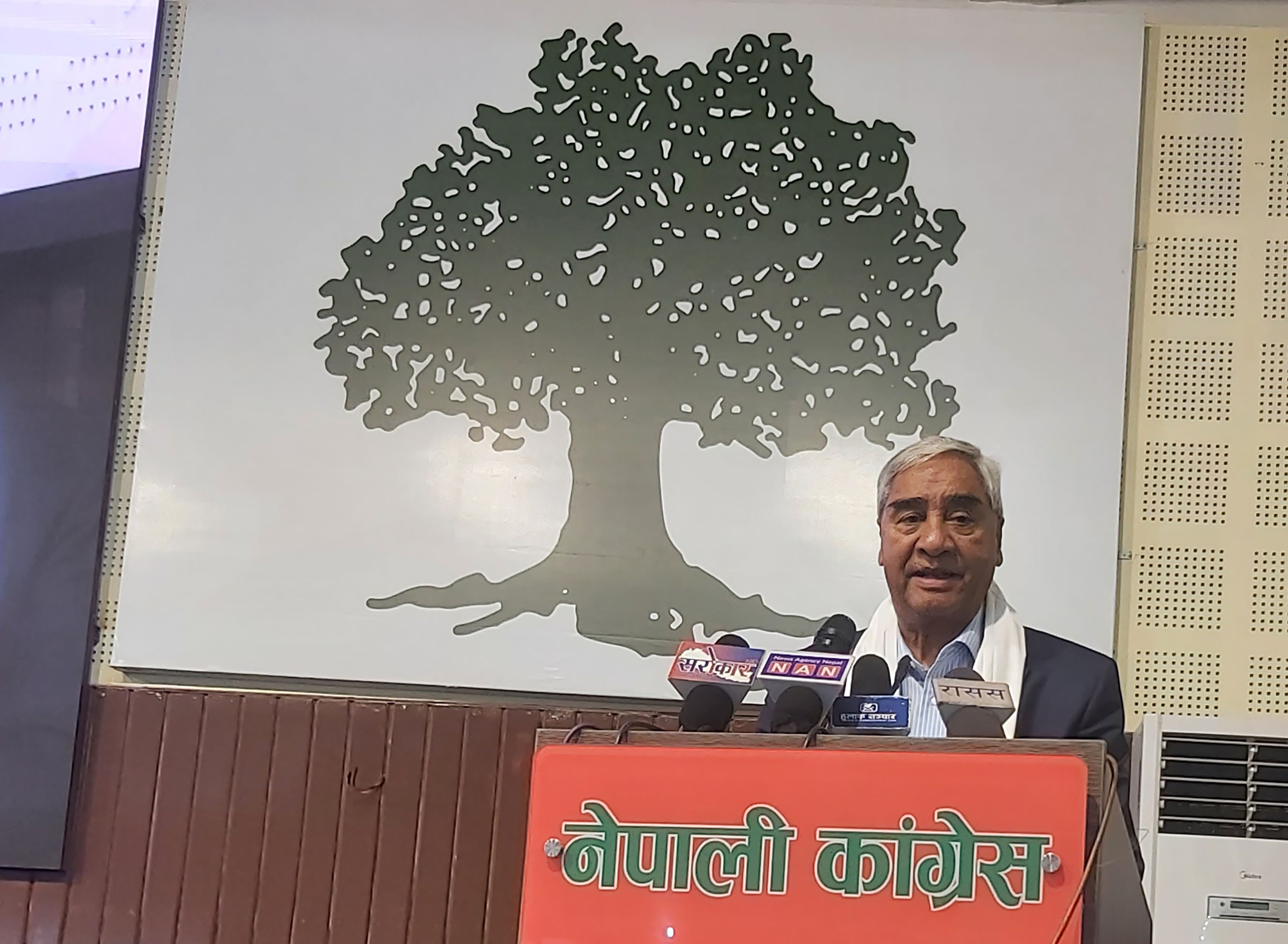 कांग्रेसका विभागहरू सक्रिय हुँदा पार्टीलाई ऊर्जा थपेको छ: सभापति देउवा