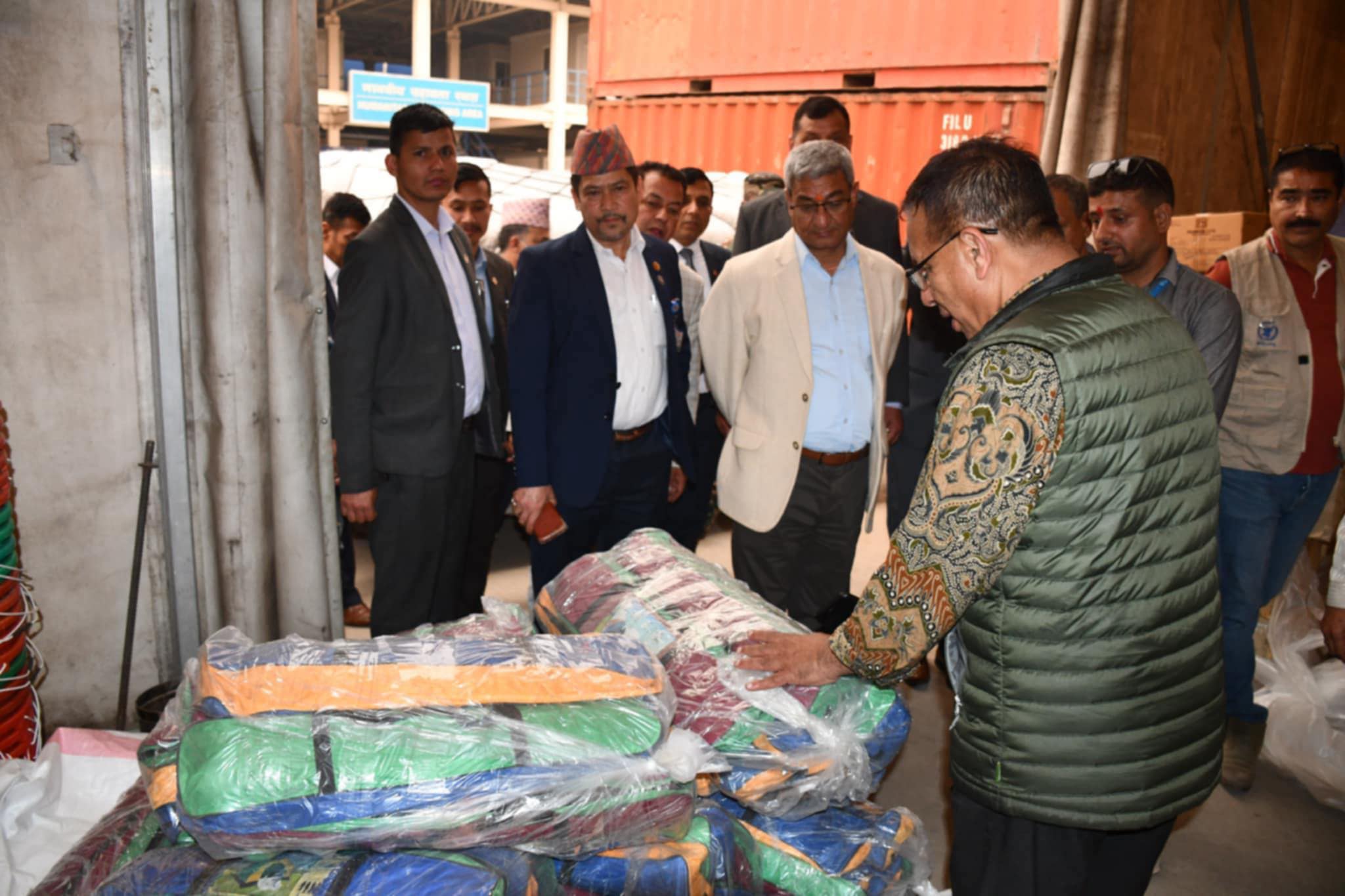 म्यानमारमा सहयोग पठाउँदै सरकार