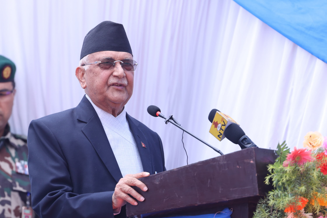 राष्ट्रिय हितका विषयमा राष्ट्रिय एकता अनिवार्य : प्रधानमन्त्री ओली