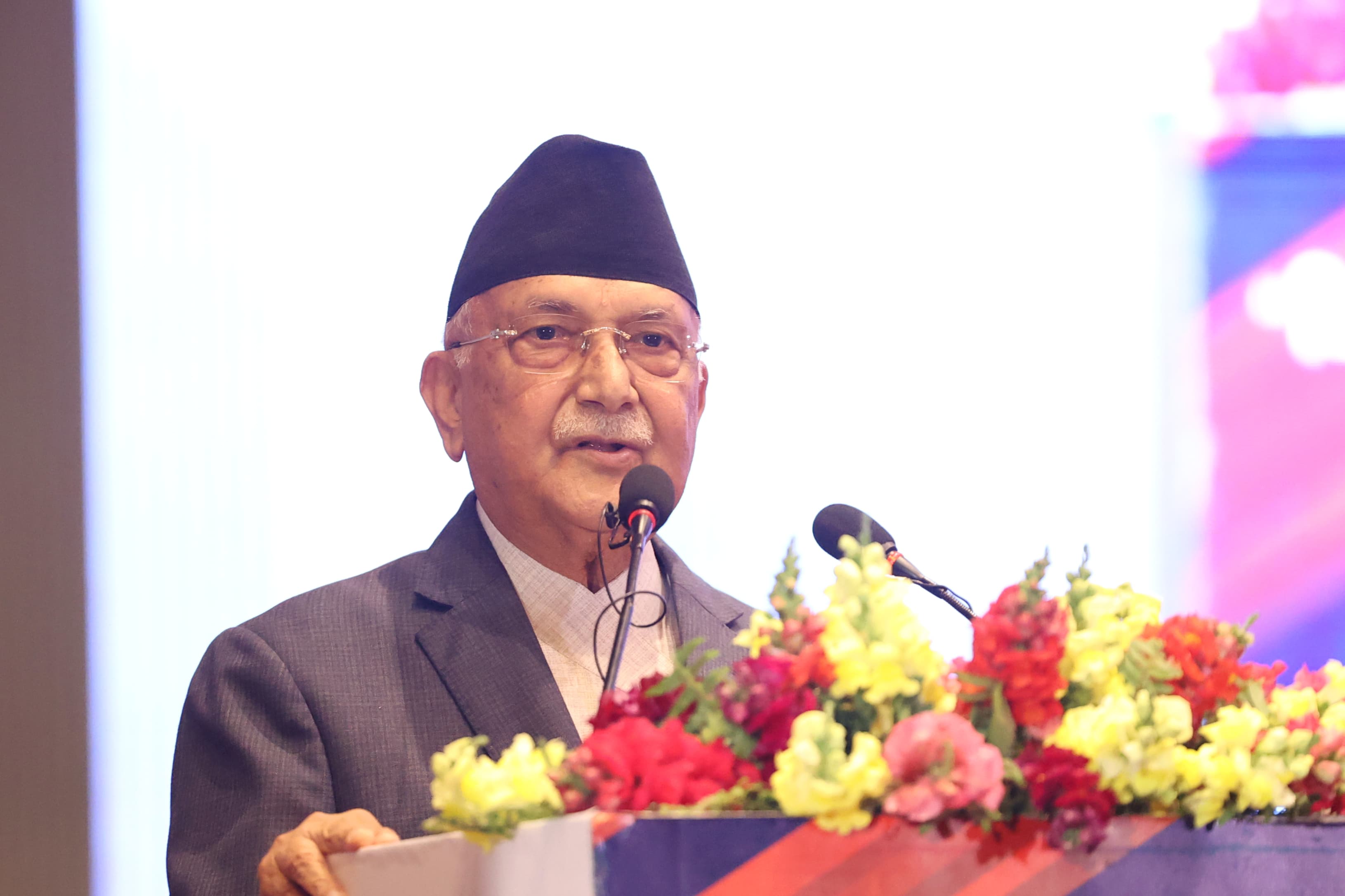 सरकार र निजी क्षेत्रको सहकार्यबाट राष्ट्रिय उपलब्धि हासिल गर्नुपर्छः प्रधानमन्त्री