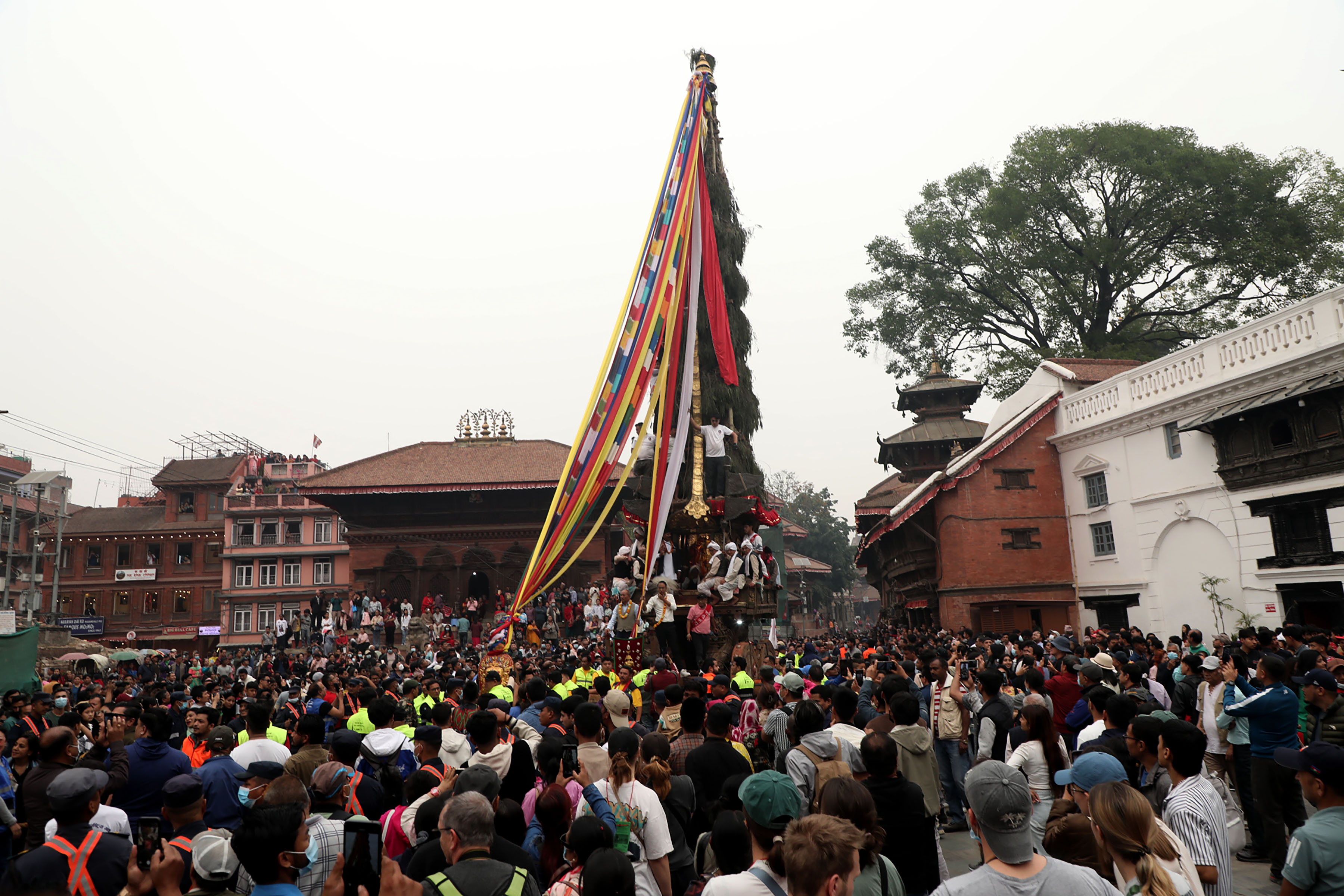 चैत्र शुक्ल एकादशीः सेतो मच्छेन्द्रनाथको मूर्ति फर्काइयो जनबहालमा