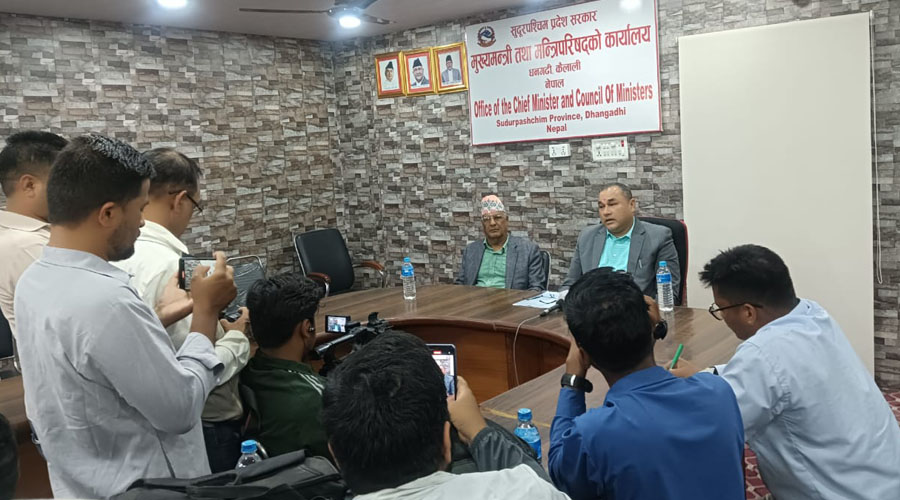सुदूरपश्चिमका मुख्यमन्त्री नेतृत्वको टोली भारत भ्रमणमा जाँदै